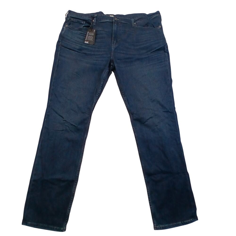 PAIGE Transcend Lennox Slim Fit Jeans Mens Ashburn Dark Wash Stretch